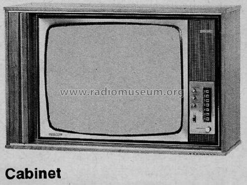 Cabinet 971.252.A Ch= Uni 19A; Nordmende, (ID = 808473) Television