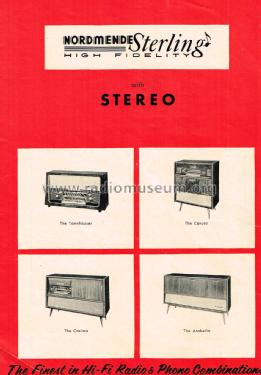 Sterling Caruso USA U758 Ch= 0/614US; Nordmende, (ID = 2628699) Radio