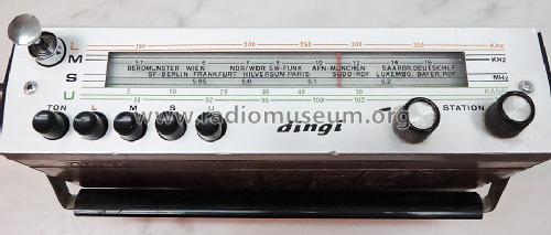 Dingi ; Nordmende, (ID = 1707935) Radio