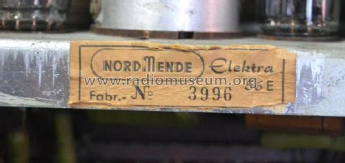 Elektra 56 E; Nordmende, (ID = 2643643) Radio