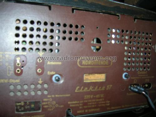 Elektra 57 Ch= 600; Nordmende, (ID = 519547) Radio