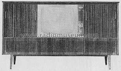 Exquisit de luxe-Stereo Fernseh Ch= L15/LL15 + Radio Ch= 5/683; Nordmende, (ID = 291178) TV Radio