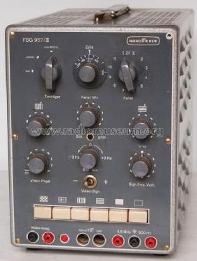 Fernseh-Signal-Generator FSG 957/II ; Nordmende, (ID = 490435) Equipment
