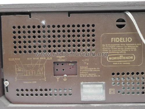 Fidelio-Stereo V300 Ch= 4/630; Nordmende, (ID = 1297975) Radio