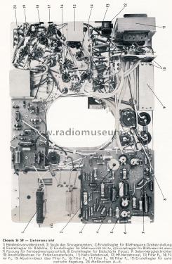 Imperator 59 Ch= St59 + Rfk. Ch= 59/630; Nordmende, (ID = 1833106) TV Radio