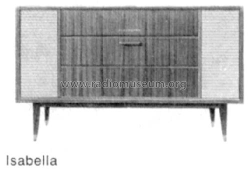 Isabella-Stereo Ch= 3/683; Nordmende, (ID = 1401133) Radio