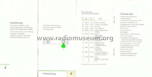 Kommodore-Phono 57 Ch= 764 + Rfk. Ch= 605; Nordmende, (ID = 2668618) Fernseh-R