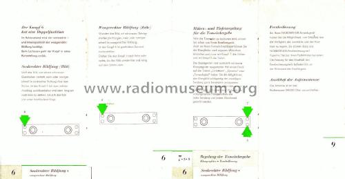 Kommodore-Phono 57 Ch= 764 + Rfk. Ch= 605; Nordmende, (ID = 2668619) Fernseh-R