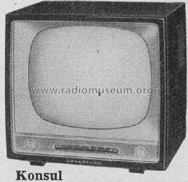 Konsul Ch= StL10; Nordmende, (ID = 356556) Television