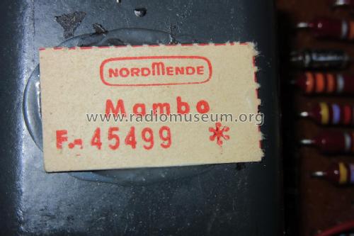 Mambo Ch= 1/600 861.600.00; Nordmende, (ID = 2024207) Radio