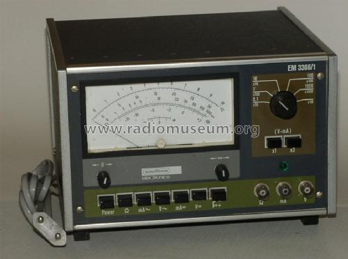 Multimeter EM3366/1; Nordmende, (ID = 288249) Ausrüstung