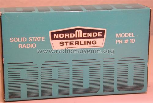 Sterling PR-10; Nordmende, (ID = 740502) Radio