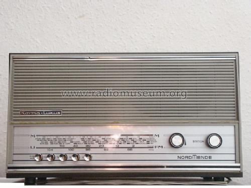 Norma-Luxus 968.120A Ch= 8/120 ; Nordmende, (ID = 239162) Radio
