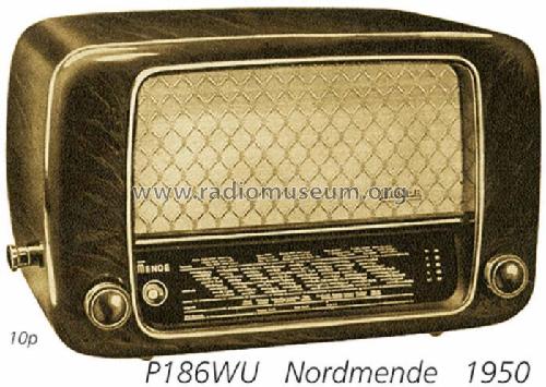 P-186WU; Nordmende, (ID = 708305) Radio