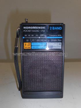 Pocket Radio 1752 987.131 H14; Nordmende, (ID = 2297415) Radio