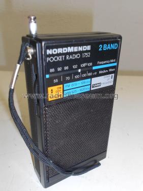 Pocket Radio 1752 987.131 H14; Nordmende, (ID = 2297416) Radio