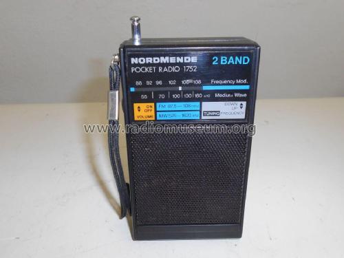 Pocket Radio 1752 987.131 H14; Nordmende, (ID = 2297417) Radio