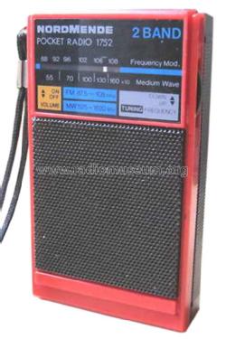 Pocket Radio 1752 987.131 H14; Nordmende, (ID = 823804) Radio