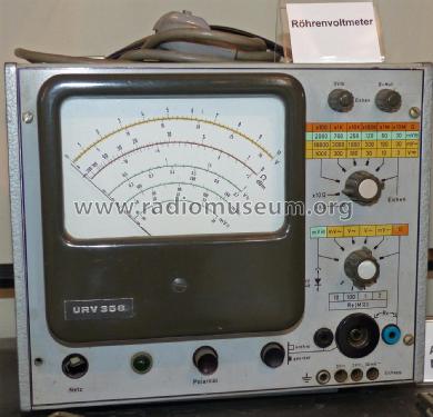 Röhrenvoltmeter URV356; Nordmende, (ID = 1863405) Equipment