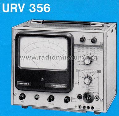 Röhrenvoltmeter URV356; Nordmende, (ID = 2519457) Equipment