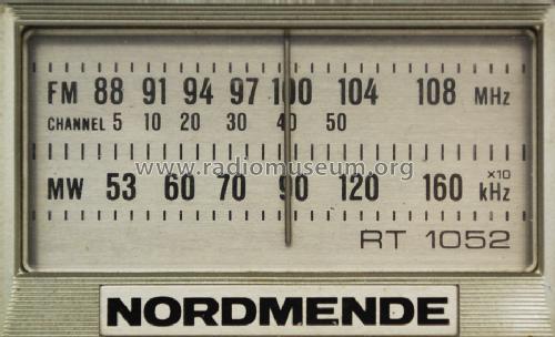 RT1052 / 980.109H; Nordmende, (ID = 1699642) Radio