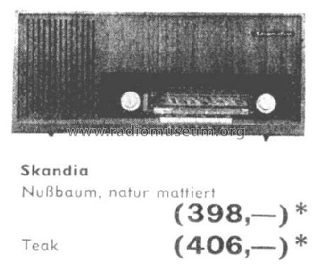 Skandia F24 Ch= 5/613; Nordmende, (ID = 1252682) Radio