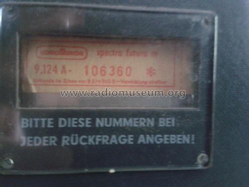 Spectra Futura M 969.124.A Ch= 9.123 B ; Nordmende, (ID = 1668384) Radio