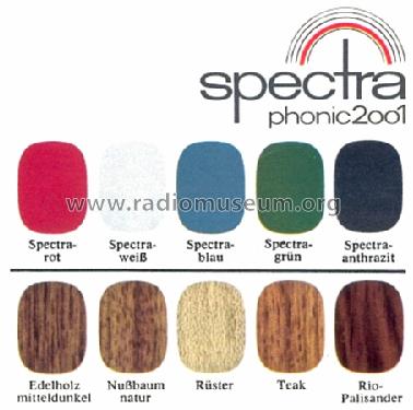 Spectra-Phonic 2001 970.121A Ch= 769.121A; Nordmende, (ID = 989288) Radio