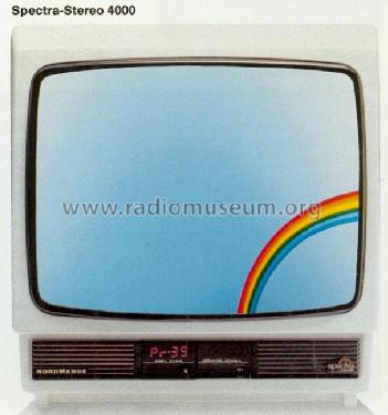 Spectra-Stereo 4000 Ch= F11; Nordmende, (ID = 617199) Television