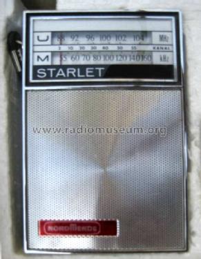 Starlet 18 A18 Ch= 8/118B; Nordmende, (ID = 1083530) Radio