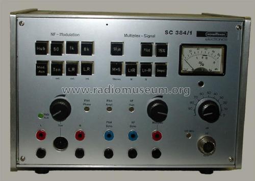 Stereo-Coder SC 384/1; Nordmende, (ID = 290135) Ausrüstung