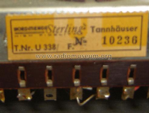 Sterling Tannhäuser High Fidelity U338 ; Nordmende, (ID = 1350140) Radio