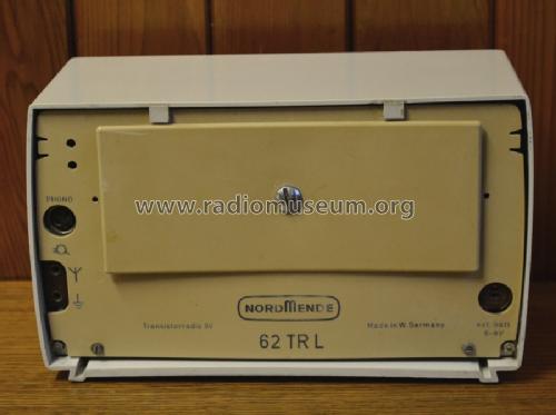 Transistorradio 9V 62 TRL; Nordmende, (ID = 1206158) Radio