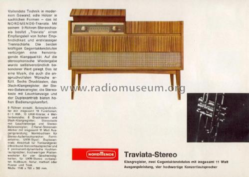 Traviata-Stereo Ch=4/633; Nordmende, (ID = 677226) Radio