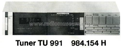 TU991 984.154H; Nordmende, (ID = 1111988) Radio