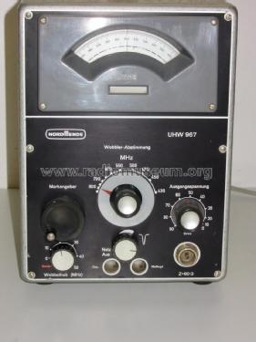 UHF Wobbler UHW 967; Nordmende, (ID = 2356763) Equipment