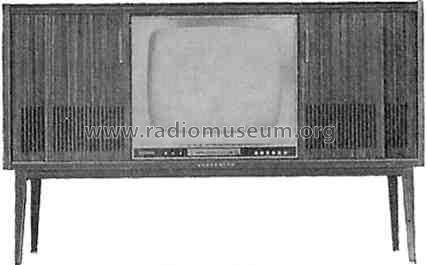 Visabella-Stereo Ch= Uni 15 + Radio-Ch= 6/630; Nordmende, (ID = 357158) TV Radio