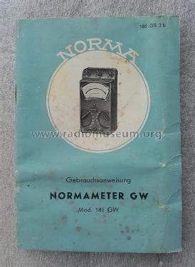 Normameter GW ; NORMA Messtechnik (ID = 2219689) Equipment