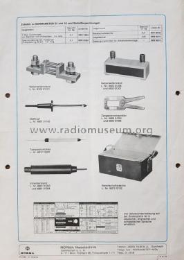 Normameter S2 ; NORMA Messtechnik (ID = 2664017) Equipment