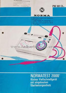 Normatest ISO ; NORMA Messtechnik (ID = 2664360) Equipment