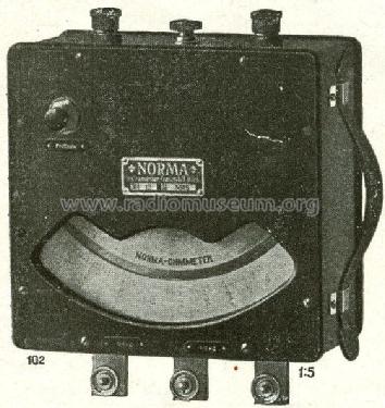 Ohmmeter 12 1292; NORMA Messtechnik (ID = 456401) Equipment