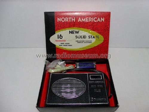 16 Transistor Solid State Deluxe 1666; NAFT N.A.F.T. North (ID = 2725194) Radio