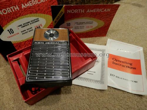 AM/FM 10 Transistors PF-1066; NAFT N.A.F.T. North (ID = 2510861) Radio