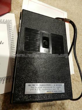 AM/FM 10 Transistors PF-1066; NAFT N.A.F.T. North (ID = 2510862) Radio