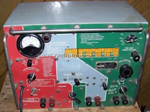 Capacitor Analyzer ZM-3A/U; Norelco, North (ID = 507711) Equipment