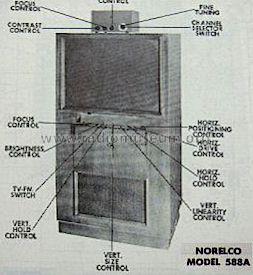 Norelco 588A; Norelco, North (ID = 676497) Television