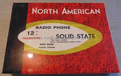 Tel Amp - Solid State Radio - Radio Phone 12 AT; NAFT N.A.F.T. North (ID = 1848612) Radio