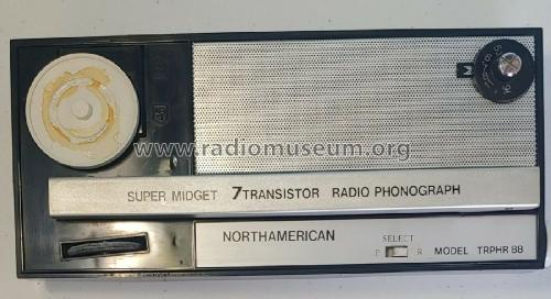Super Midget 7 Transistor Radio Phonograph TRPHR-88; NAFT N.A.F.T. North (ID = 2627112) Radio
