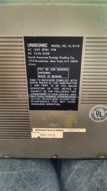 Unisonic XL-911B; NAFT N.A.F.T. North (ID = 2454480) TV Radio