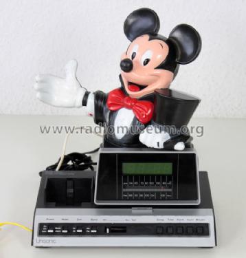 Unisonic Mickey Mouse AM/FM Clock Radio Telephone 6052; NAFT N.A.F.T. North (ID = 1646142) Radio